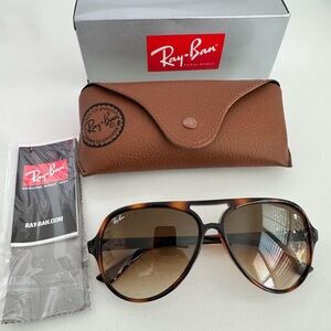 Ray-Ban Tortoise Frame Sunglasses